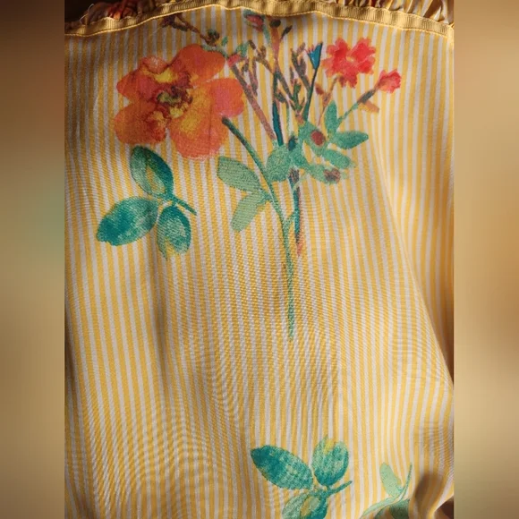 Free People Rosie Posie Midi Dress, BNWT with flaw, Size L - Picture 6 of 11